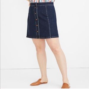 Madewell Denim Skirt Size 24